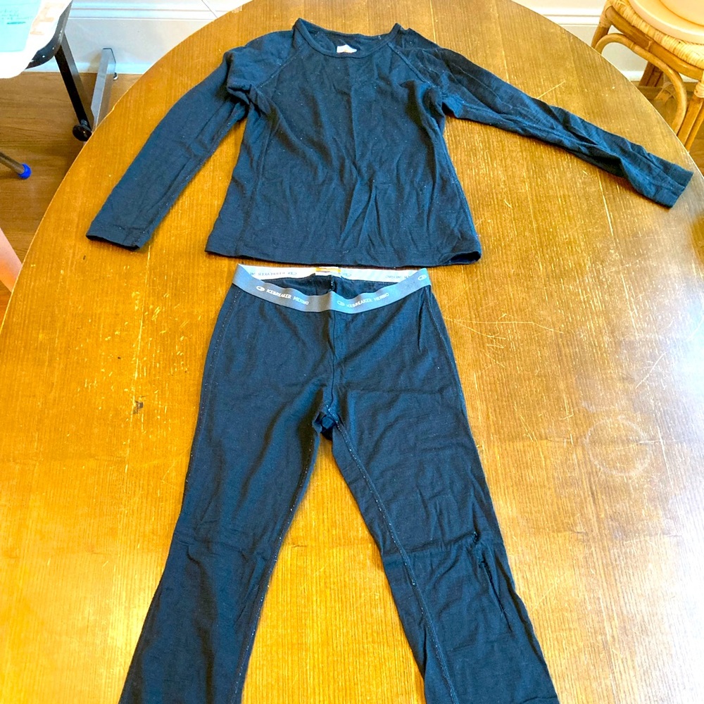 Icebreaker Kids’ Merino Wool Baselayer Size 8